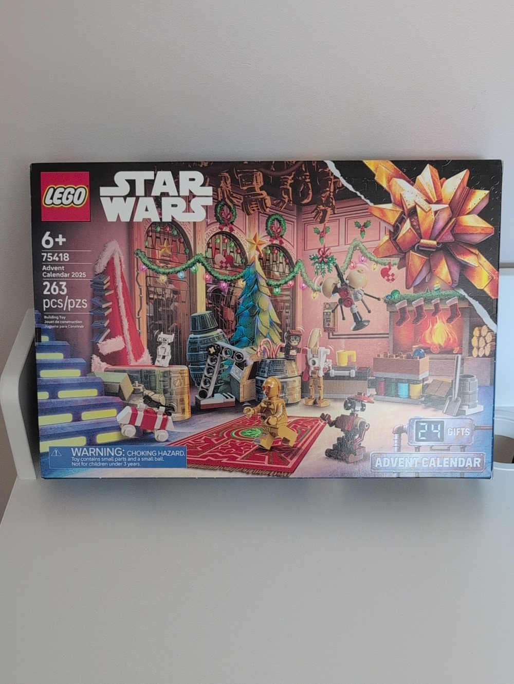 LEGO Star Wars Advent Calendar - Red, Green, Gold, Blue, Black